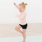 SALE Zen Pink Full-Zip Ruffle Active Jacket