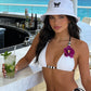 White/Black Nikoza Bucket Hat