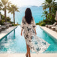 Miranda long cover up 100 % Silk