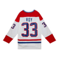 Mitchell & Ness Blue Line Patrick Roy Montreal Canadiens 1992 Men Jersey White