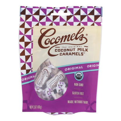 Cocomels - Caramel Chocolate Covered Original (Pack of 6) 3.5 Oz