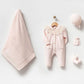 Adrian Pink Knit Newborn Coming Home Set (5 pcs)