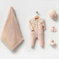Adrian Beige Knit Newborn Coming Home Set (5 pcs)