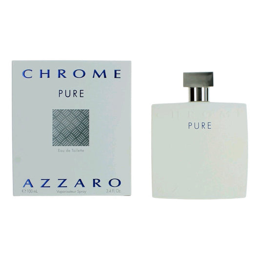 Chrome Pure, 3.4 oz EDT Spray for Men