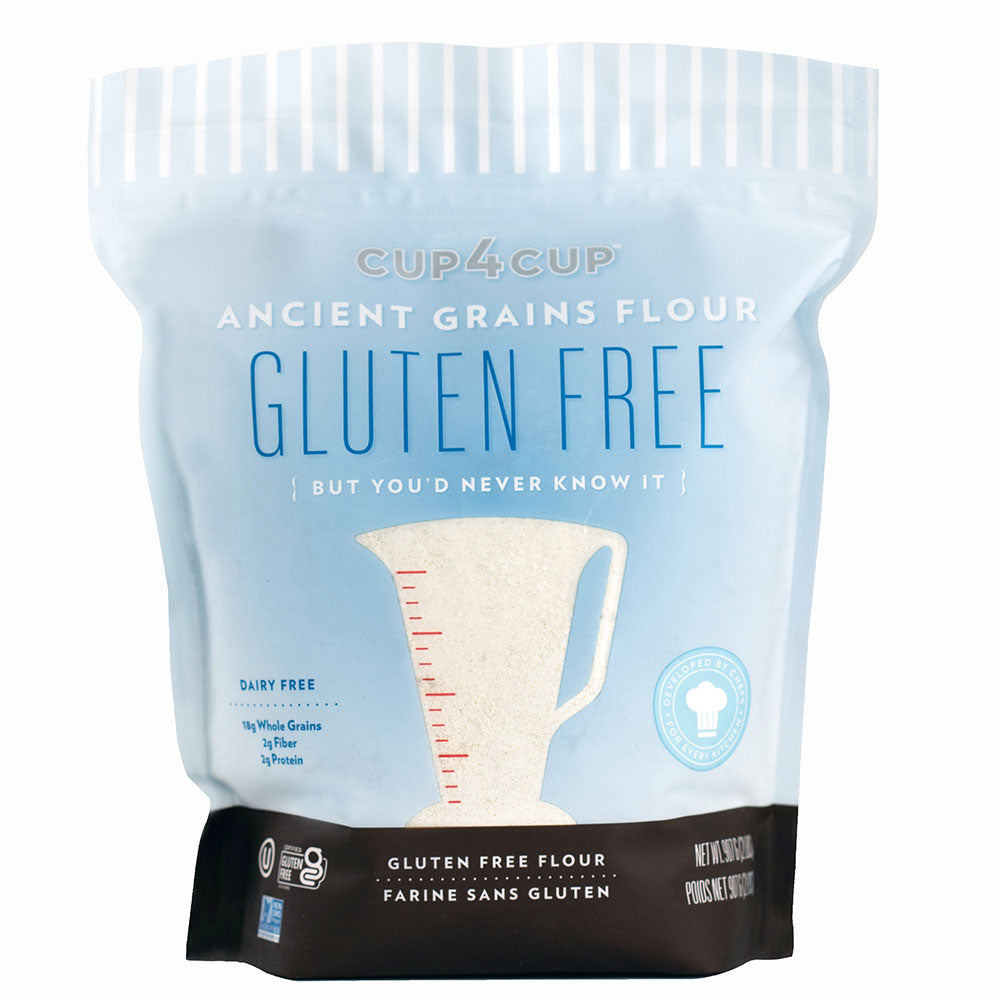 Cup4Cup Ancient Grains Gluten-Free Flour, 2 lb Bags (Pack of 6)