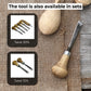 Angled Bevel Carving Chisel with Palm Handle – 10 mm (0.39 inches)