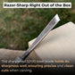 Angled Bevel Carving Chisel with Palm Handle – 10 mm (0.39 inches)