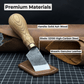 Angled Leather Skiving Knife, 3 cm (1.18 inches)