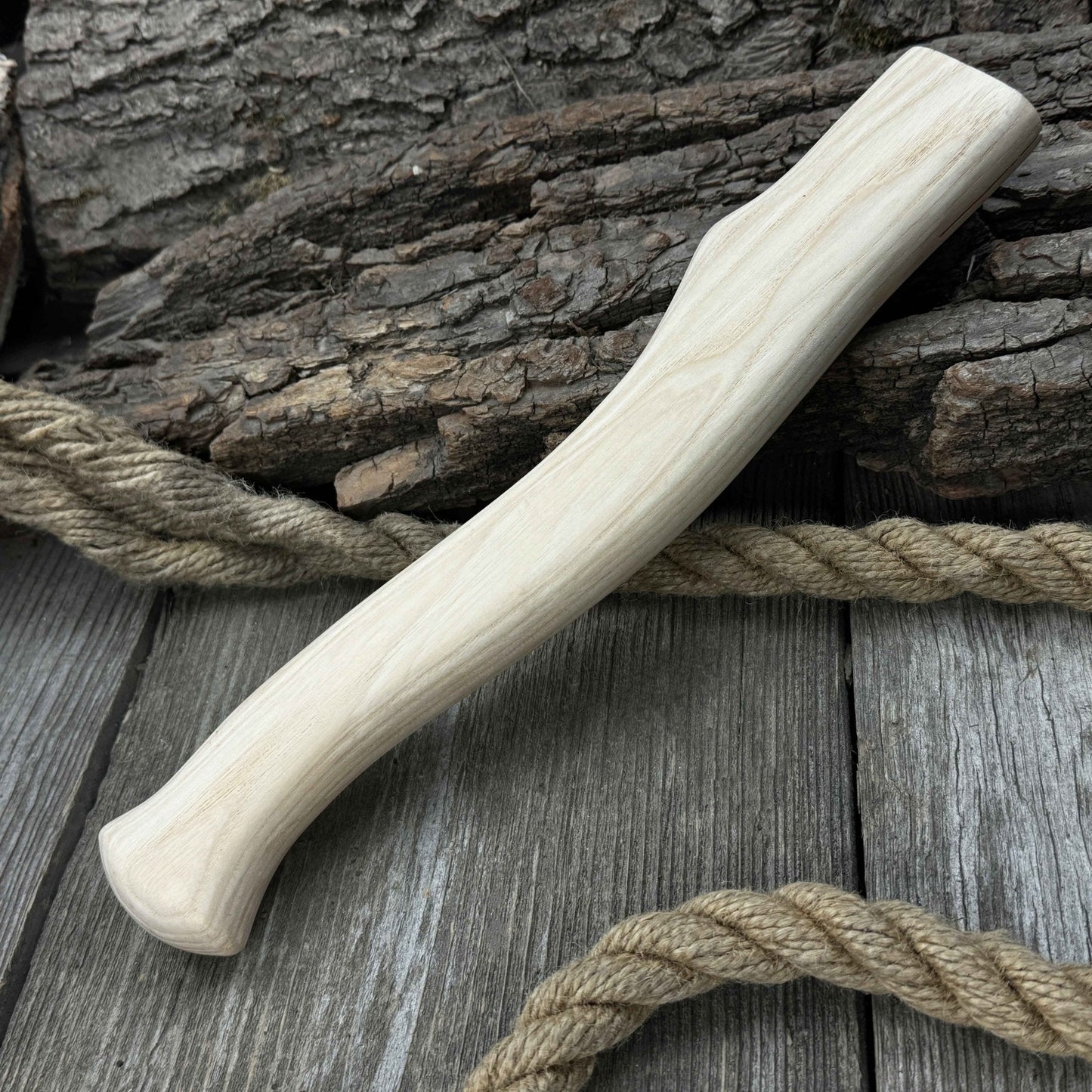 Ash Wood Axe Handle with Red Oak Wedges, 31 cm (12.2 inches)