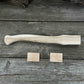 Ash Wood Axe Handle with Red Oak Wedges, 42 cm (16.54 in)