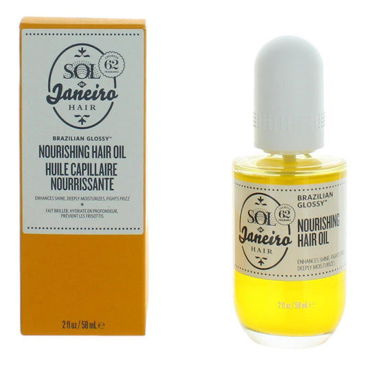 Brazilian Glossy Nourishing Hair Oil, 2oz Hair Oil Treatment