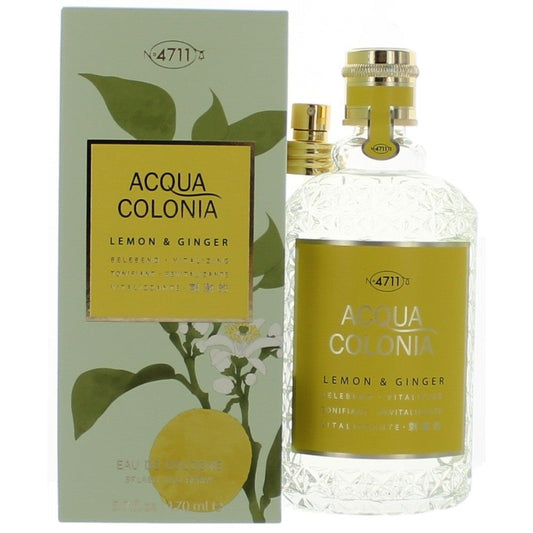 Acqua Colonia Lemon & Ginger, 5.7oz Eau De Cologne Splash/Spray Unisex