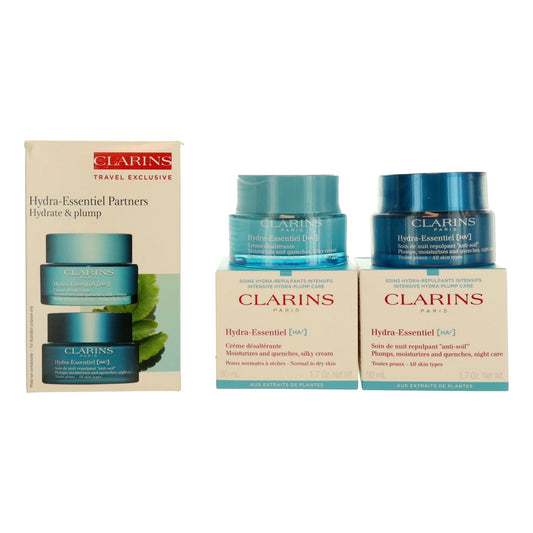 Clarins Hydra-Essentiel Partners, 2 Piece Set