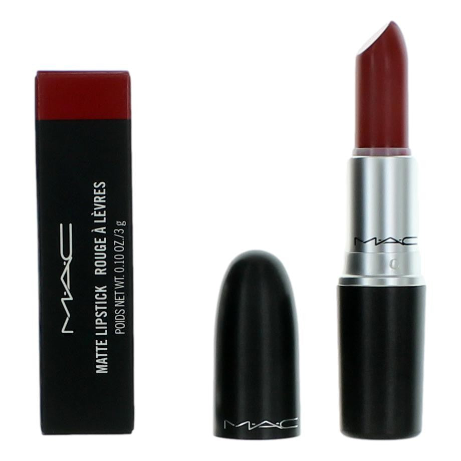 MAC Matte Lipstick, .10 oz Lipstick - 612 Russian Red