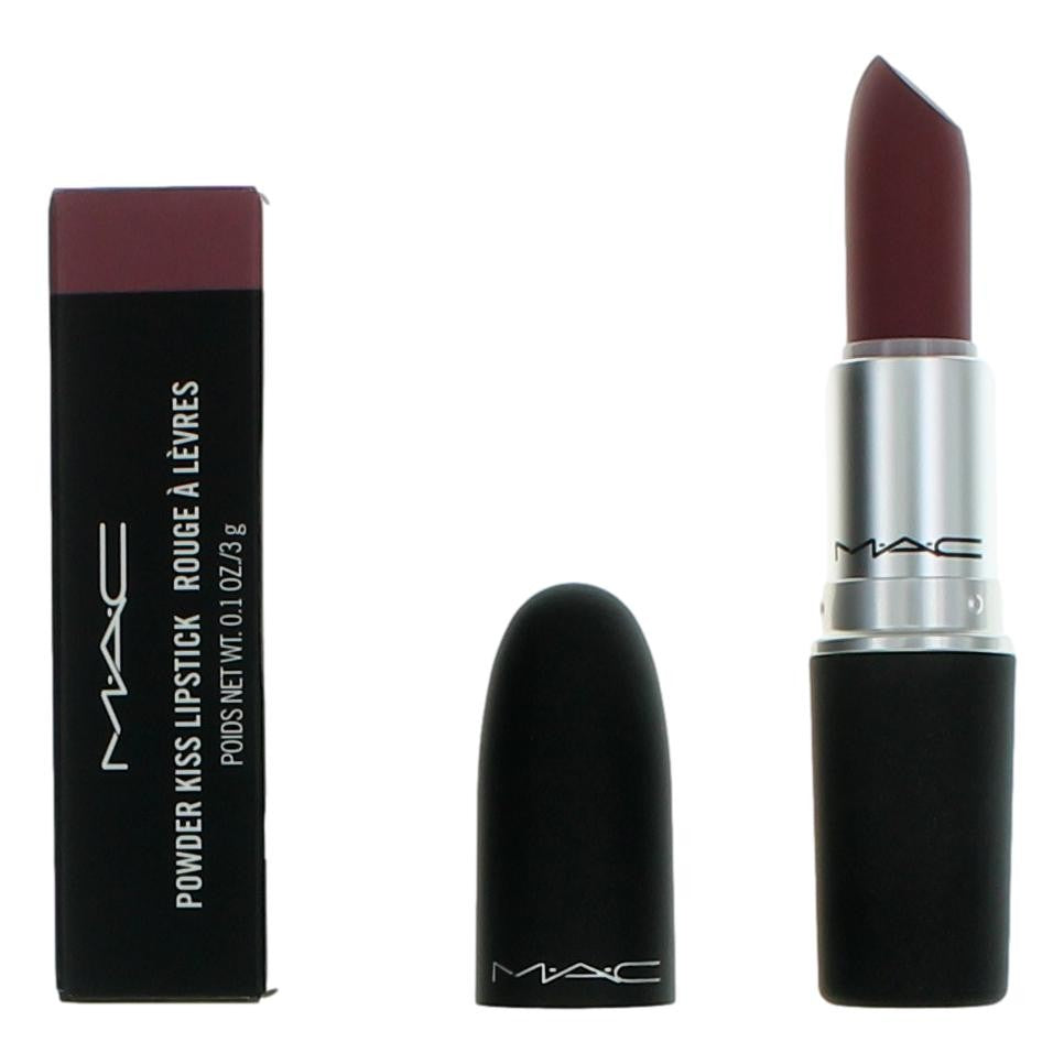 MAC Powder Kiss Lipstick, .1 oz Lipstick- 932 Kinda Soar-Ta