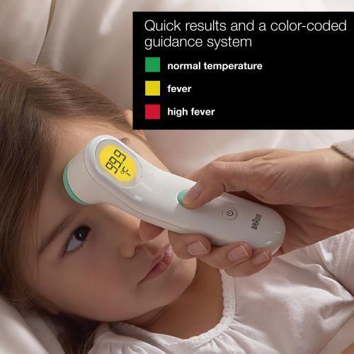 Braun Forehead Thermometer, BFH175, White