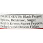 Jane's Krazy Mixed-Up Pepper, Mild Heat (Pack of 12 - 2.5 Oz.)