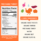 Serenity Kids, Turkey Sweet Potato Pumpkin and Beets Pouches, 6 Pack, 3.5 oz. Each