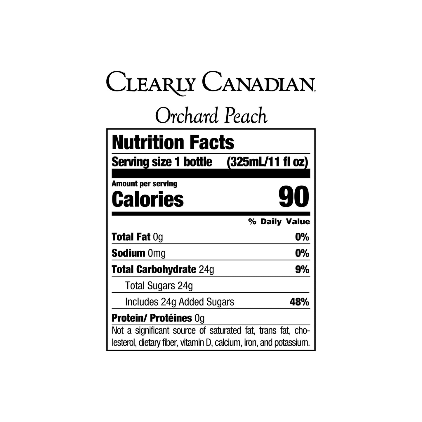 Clearly Canadian Orchard Peach Sparkling Water, Naturally Flavored, 12-Pack, 11 fl oz Each