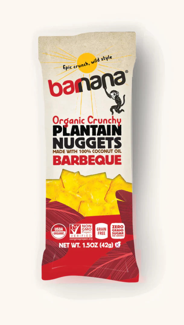 Barnana 1.5 Oz. BBQ Plantain Nuggets, 12-Pack
