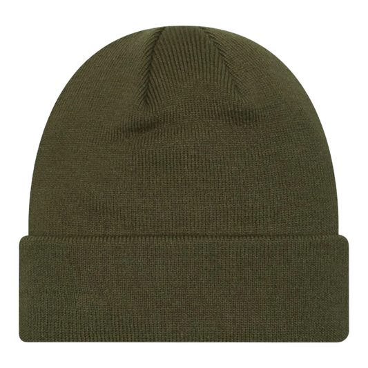 New Era Basic Cuff Knit Beanie Green Beanie