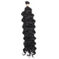 Beach Wave Bulk 100% Human Braiding Hair