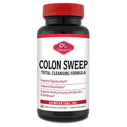 Olympian Labs Colon Sweep Dietary Supplement, 60 Count