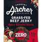 Country Archer Spicy Sesame Garlic Beef Jerky - 2 Oz - Zero Sugar - Case of 12