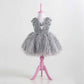 Elena Gray Party Dress