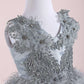 Elena Gray Party Dress
