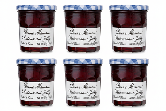 Bonne Maman Red Currant Jelly, Pack of 6, 13 oz