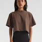 Womens Garment Dye Crop Top