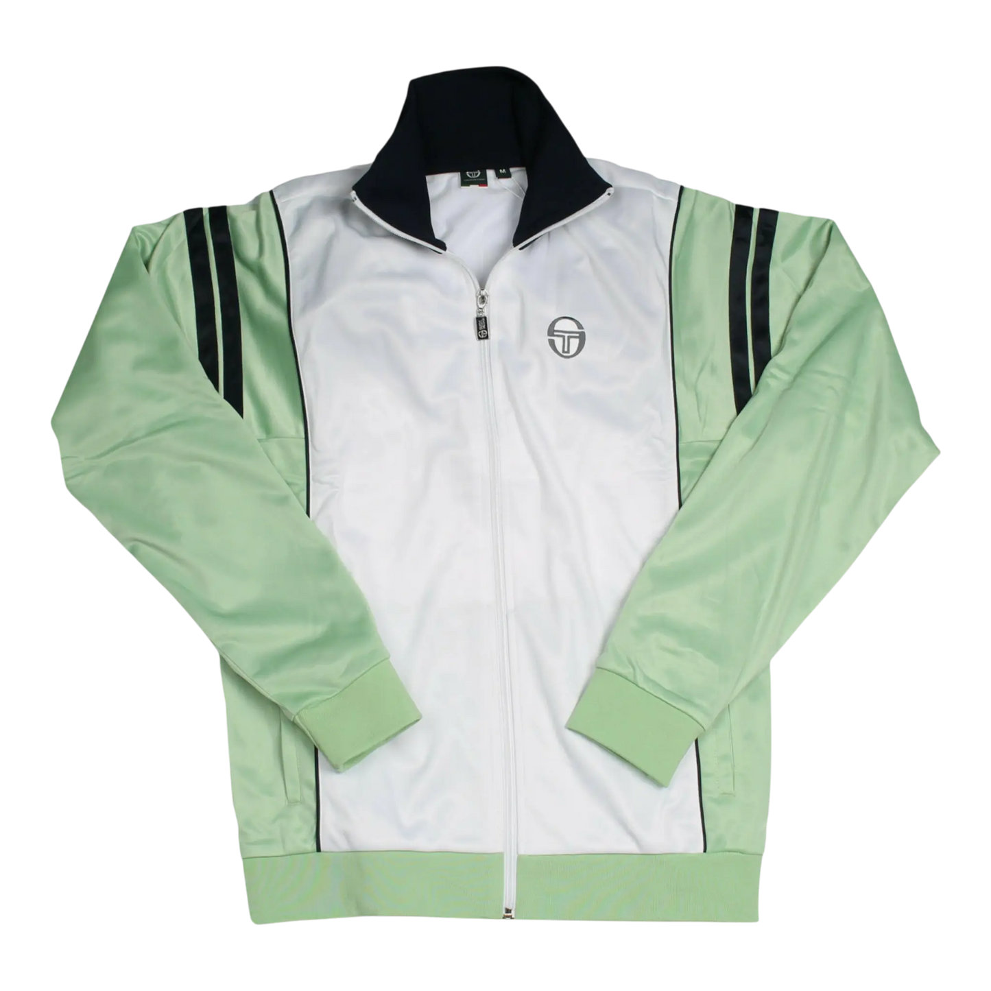 Sergio Tacchini Scirocco Archivio Tracktop Men Track Jacket White/Quiet Green