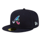 New Era 59Fifty MLB Atlanta Braves Polar Lights Men Fitted Hat Navy/Teal