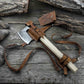 Carpenter’s Axe with Leather Shoulder Sheath, 0.84 kg (1.85 lb)