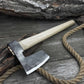 Carpenter’s Axe with Leather Shoulder Sheath, 0.84 kg (1.85 lb)
