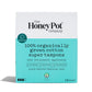 The Honey Pot - Plant-Based, Unscented Applicator Tampons for Plastics-Free Period - 18 Count