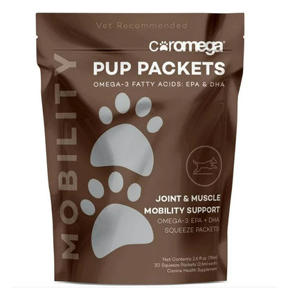 Coromega Canine Mobility Supplement for Dogs, 30-Count