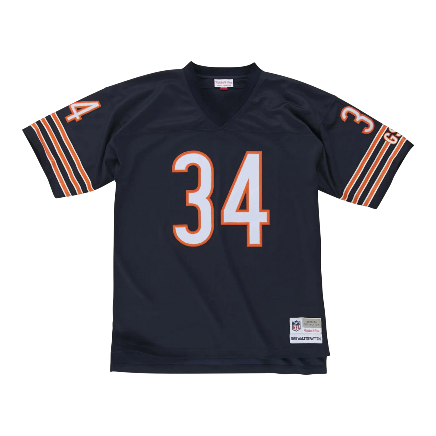 Mitchell & Ness Legacy Chicago Bears 1985 Walter Payton Men Jersey Navy/White/Orange