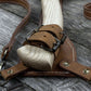 Chopping Axe with Leather Back Carry Pouch, 1.05 kg (2.2 lb)