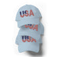 USA Baseball Hat - 1 sided embroidery