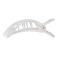 Coconut White Large Flat Square Hair Clip