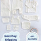 Alex Ecru Organic Cotton Newborn Coming Home Set (10 pcs)