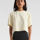 Womens Garment Dye Crop Top