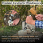 Curved Bowl Gouge, 10 - 45 mm (0.4 - 1.8 inches)