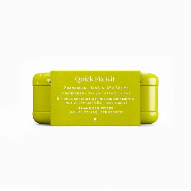 Welly First Aid, Quick Fix Kit On The Go Travel First Aid Kit Bandages And Ointments, 1 Each, 24 ct
