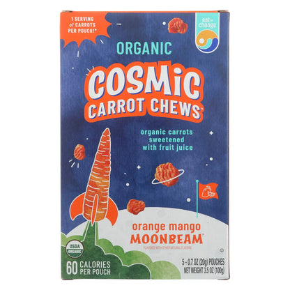 Eat The Change Carrot Chew Orang(e) Mango, 5/.7 Oz (Pack of 10)