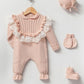 Daphne Powder Newborn Knitwear Coming Home Set (5pcs)