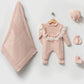 Daphne Powder Newborn Knitwear Coming Home Set (5pcs)
