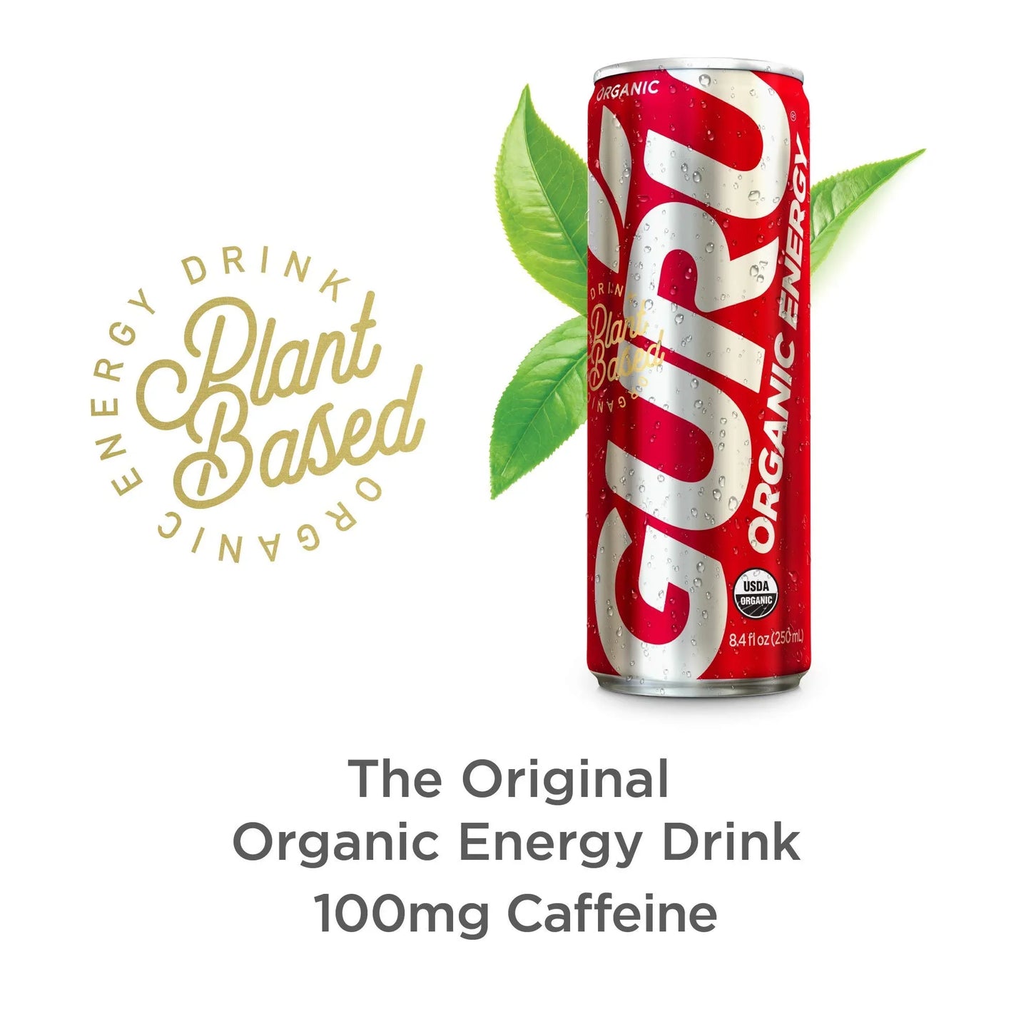 Guru Organic Lite Energy Drink - 12 fl. oz. - Case of 24